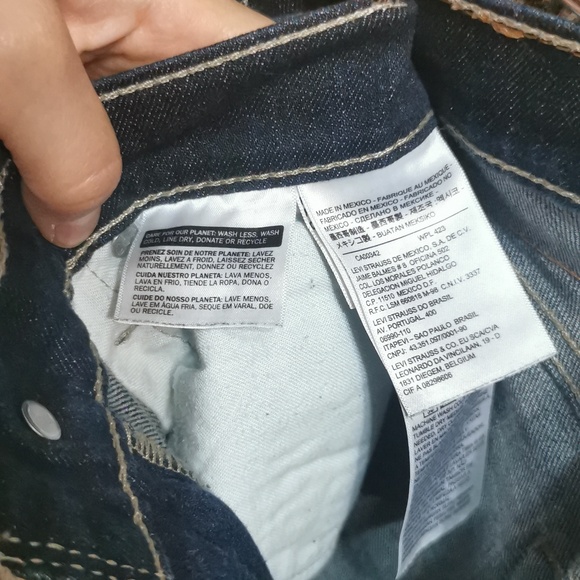 Dark Levi's Strauss boot cut jeans classic - Picture 5 of 6